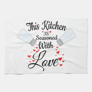 Seks met Love Kitchen Towel Theedoek
