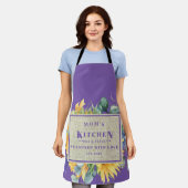 Seks met 'Love Mam's Kitchen Custom Lavender' Schort (Gedragen)