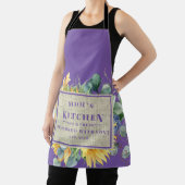 Seks met 'Love Mam's Kitchen Custom Lavender' Schort (Insitu)