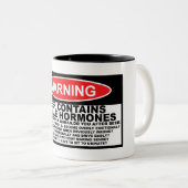 seksbier tweekleurige koffiemok (Voorkant rechts)