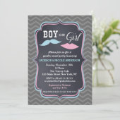 Seksen Feestelijke baby Shower-uitnodigingen Kaart (Staand voorkant)