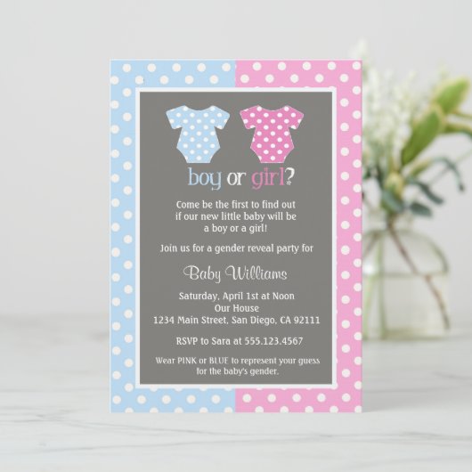 Seksen Feestelijke baby Shower-uitnodigingen Kaart (Staand voorkant)