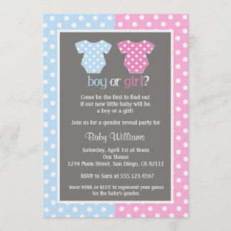 Seksen Feestelijke baby Shower-uitnodigingen Kaart