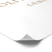 Seksereveal Feest Welkomstbord Over the Moon Poster (Hoek)