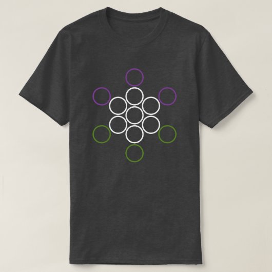seksespecifieke cirkels t-shirt (Design voorkant)