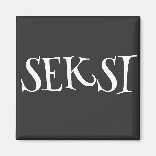 SEKSI 2024 Feestelijke Vakantie Dinner Cruise Magneet (Voorkant)