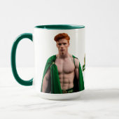 Seksige St. Patrick's Day Ierse Stud Coffee Mok (Links)