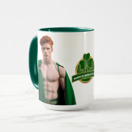 Seksige St. Patrick's Day Ierse Stud Coffee Mok