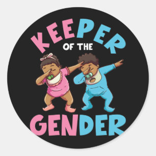 Seksmannen en gendergelijkheid Diegene van de seks Ronde Sticker