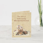 Seksnaïef Wonderful Friend Seal Birthday Kaart<br><div class="desc">Je bent een mooie Sekel-vriend met schattige vrienden van Seal Animal om een gelukkige verjaardag te wensen</div>