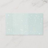 Seksneutraal winterluidoperverkeer baby shower informatiekaartje (Achterkant)