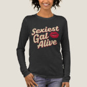 Seksste Meid Aller Tijden Tri-Blend Shirt (Voorkant)