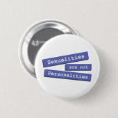 Seksualiteit is geen persoonlijke Button 001 (Voorkant /achterkant)