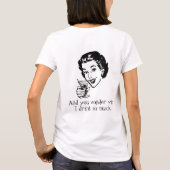 seksueel beroofd voor je vrijheid t-shirt (Achterkant)