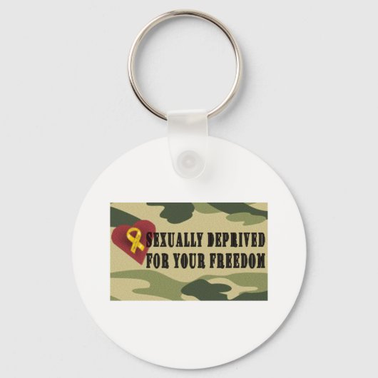 Seksueel verdreven voor je vrijheid sleutelhanger (Voorkant)
