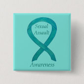 Seksuele asbest — Aangepaste lintplaat Vierkante Button 5,1 Cm (Voorkant)