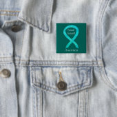 Seksuele asbest — Aangepaste lintplaat Vierkante Button 5,1 Cm (In situ)