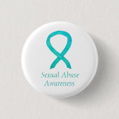 Seksuele misbruikbewustzijn Aangepaste lintplaat Ronde Button 3,2 Cm (Voorkant)