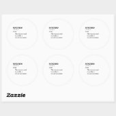 SEKSUUS RONDE STICKER (Vel)
