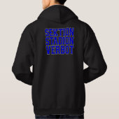Sektion Stadionverbot Hoodie (Achterkant)