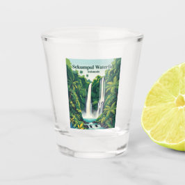 Sekumpul Waterval Indonesië Shot Glas