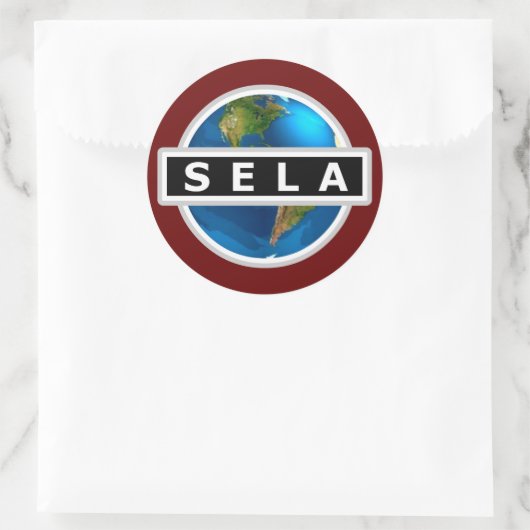 SELA LOGO STICKER (Tas)