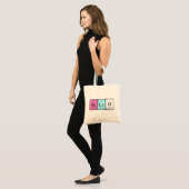 Selah periodieke lijstnaam canvas tas (Voorkant (model))