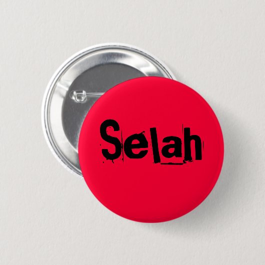 Selah Ronde Button 5,7 Cm (Voorkant /achterkant)