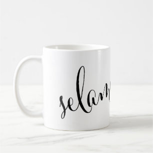 selamat pagi Good Morning Indonesische Mok