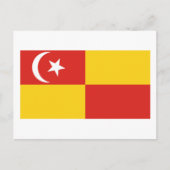 Selangor vlag briefkaart (Voorkant)