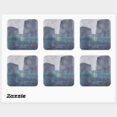 Selassie Monoliths 1998 Vierkante Sticker (Vel)