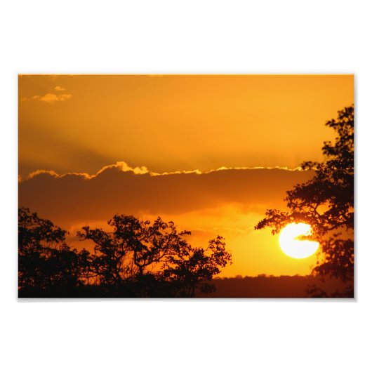 Selati Sunset Print Foto Afdruk (Voorkant)