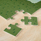 Selawik meer Alaska kaart Legpuzzel (Zijkant)