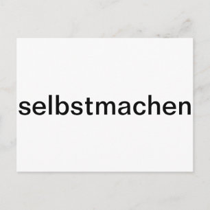 selber gestalten briefkaart