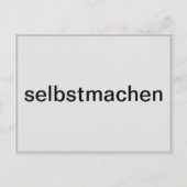 selber gestalten briefkaart (Voorkant)