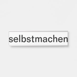 selber gestalten deurbordje