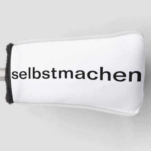 selber gestalten golfheadcover (Voorkant)