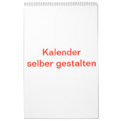 selber gestalten kalender (Hoes)