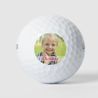 selber gestalten mit deinem Foto und Namen Golfballen