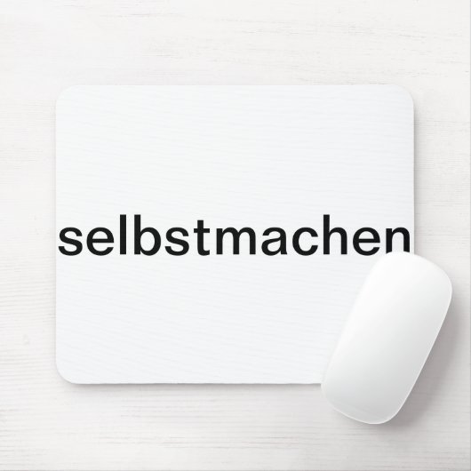 selber gestalten muismat (Met muis)