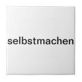 selber gestalten tegeltje (Voorkant)