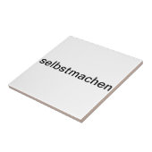 selber gestalten tegeltje (Zijkant)