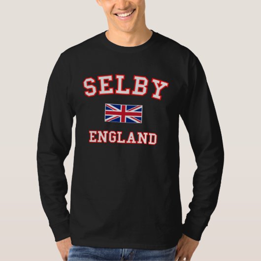 SELBY British Flag Badge T-shirt (Voorkant)