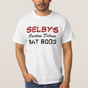 SELBY, Custom Deluxe, RAT RODS T-shirt