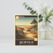 Selbyville, Delaware | Oude ansichtkaart Briefkaart (Staand voorkant)