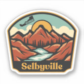 Selbyville, Delaware Sticker (Voorkant)