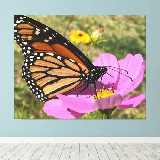 Selden Butterfly 2025 Canvas Afdruk (Insitu (Houten vloer))