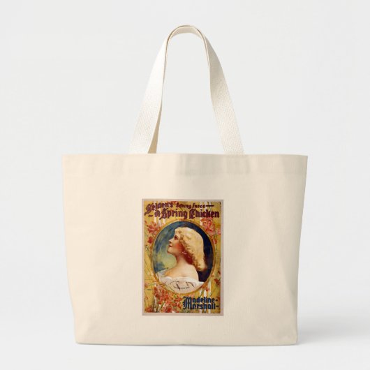 Selden's Funny Farce A Spring Chicken Grote Tote Bag (Voorkant)