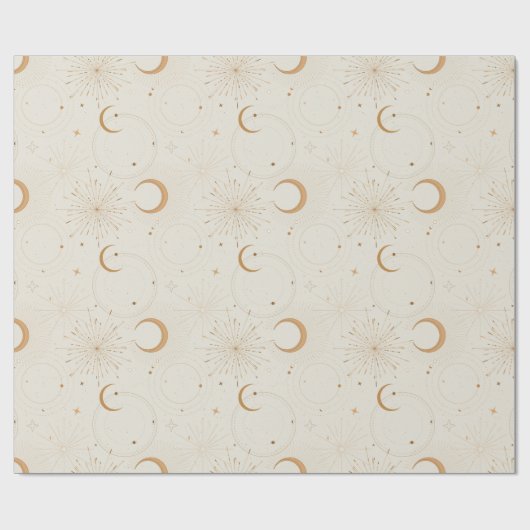 Selderende lichtstoffen cadeaupapier (Vlak)