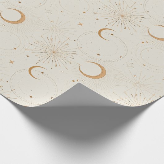 Selderende lichtstoffen cadeaupapier (Hoek)